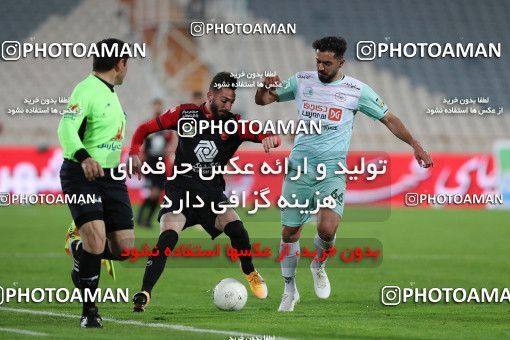 1598409, Tehran, Iran, لیگ برتر فوتبال ایران، Persian Gulf Cup، Week 16، Second Leg، Persepolis 1 v 0 Saipa on 2021/03/01 at Azadi Stadium