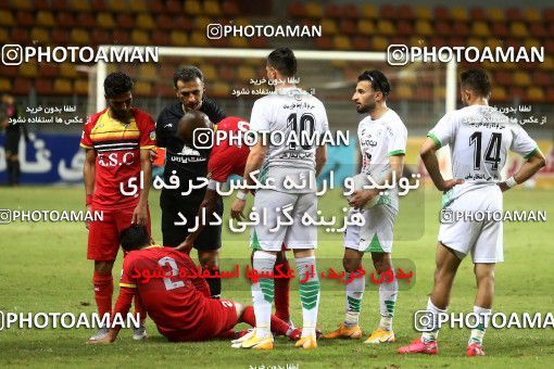 1602236, Ahvaz, , لیگ برتر فوتبال ایران، Persian Gulf Cup، Week 16، Second Leg، Foulad Khouzestan 1 v 0 Zob Ahan Esfahan on 2021/03/01 at Foolad Arena