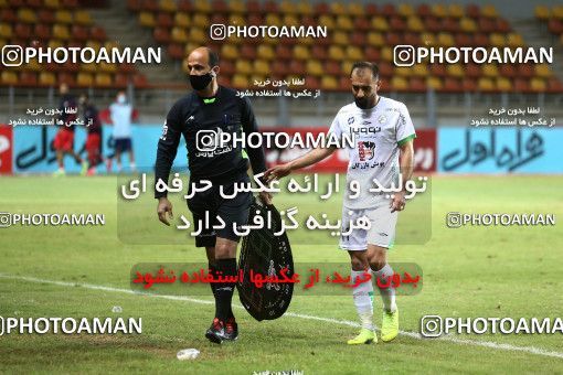 1602287, Ahvaz, , لیگ برتر فوتبال ایران، Persian Gulf Cup، Week 16، Second Leg، Foulad Khouzestan 1 v 0 Zob Ahan Esfahan on 2021/03/01 at Foolad Arena
