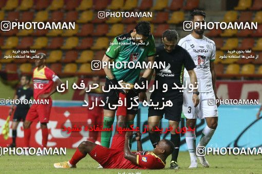 1602268, Ahvaz, , لیگ برتر فوتبال ایران، Persian Gulf Cup، Week 16، Second Leg، Foulad Khouzestan 1 v 0 Zob Ahan Esfahan on 2021/03/01 at Foolad Arena