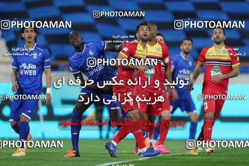 1605443, Tehran, , لیگ برتر فوتبال ایران، Persian Gulf Cup، Week 17، Second Leg، Esteghlal 1 v 0 Foulad Khouzestan on 2021/03/06 at Azadi Stadium