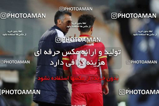 1605472, Tehran, , لیگ برتر فوتبال ایران، Persian Gulf Cup، Week 17، Second Leg، Esteghlal 1 v 0 Foulad Khouzestan on 2021/03/06 at Azadi Stadium