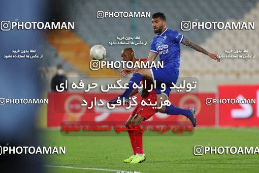 1605457, Tehran, , لیگ برتر فوتبال ایران، Persian Gulf Cup، Week 17، Second Leg، Esteghlal 1 v 0 Foulad Khouzestan on 2021/03/06 at Azadi Stadium