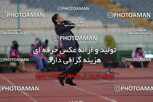 1605447, Tehran, , لیگ برتر فوتبال ایران، Persian Gulf Cup، Week 17، Second Leg، Esteghlal 1 v 0 Foulad Khouzestan on 2021/03/06 at Azadi Stadium