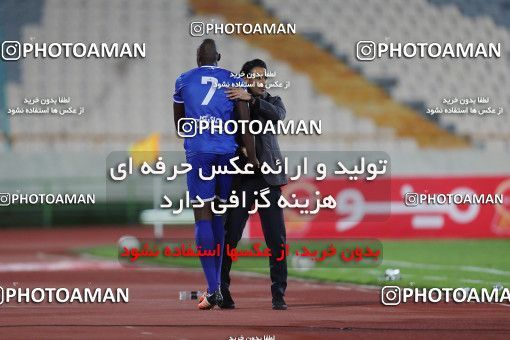1605480, Tehran, , لیگ برتر فوتبال ایران، Persian Gulf Cup، Week 17، Second Leg، Esteghlal 1 v 0 Foulad Khouzestan on 2021/03/06 at Azadi Stadium