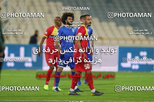 1605455, Tehran, , لیگ برتر فوتبال ایران، Persian Gulf Cup، Week 17، Second Leg، Esteghlal 1 v 0 Foulad Khouzestan on 2021/03/06 at Azadi Stadium