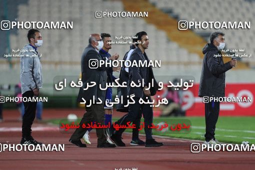 1605449, Tehran, , لیگ برتر فوتبال ایران، Persian Gulf Cup، Week 17، Second Leg، Esteghlal 1 v 0 Foulad Khouzestan on 2021/03/06 at Azadi Stadium