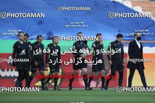 1606276, Tehran, , لیگ برتر فوتبال ایران، Persian Gulf Cup، Week 17، Second Leg، Esteghlal 1 v 0 Foulad Khouzestan on 2021/03/06 at Azadi Stadium