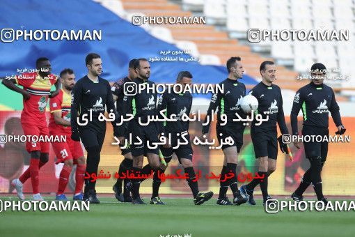 1606258, Tehran, , لیگ برتر فوتبال ایران، Persian Gulf Cup، Week 17، Second Leg، Esteghlal 1 v 0 Foulad Khouzestan on 2021/03/06 at Azadi Stadium