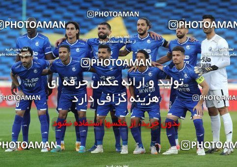 1606323, Tehran, , لیگ برتر فوتبال ایران، Persian Gulf Cup، Week 17، Second Leg، Esteghlal 1 v 0 Foulad Khouzestan on 2021/03/06 at Azadi Stadium