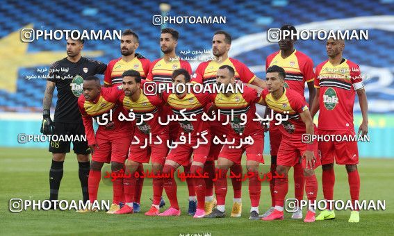 1606188, Tehran, , لیگ برتر فوتبال ایران، Persian Gulf Cup، Week 17، Second Leg، Esteghlal 1 v 0 Foulad Khouzestan on 2021/03/06 at Azadi Stadium
