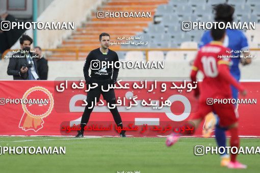1606239, Tehran, , لیگ برتر فوتبال ایران، Persian Gulf Cup، Week 17، Second Leg، Esteghlal 1 v 0 Foulad Khouzestan on 2021/03/06 at Azadi Stadium