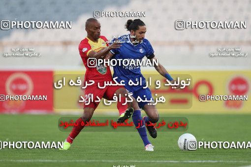 1606199, Tehran, , لیگ برتر فوتبال ایران، Persian Gulf Cup، Week 17، Second Leg، Esteghlal 1 v 0 Foulad Khouzestan on 2021/03/06 at Azadi Stadium
