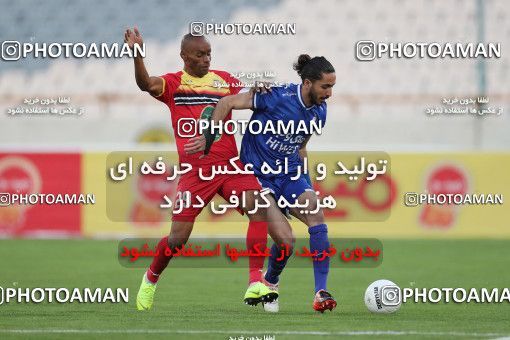 1606203, Tehran, , لیگ برتر فوتبال ایران، Persian Gulf Cup، Week 17، Second Leg، Esteghlal 1 v 0 Foulad Khouzestan on 2021/03/06 at Azadi Stadium