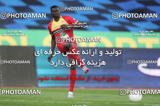 1606256, Tehran, , لیگ برتر فوتبال ایران، Persian Gulf Cup، Week 17، Second Leg، Esteghlal 1 v 0 Foulad Khouzestan on 2021/03/06 at Azadi Stadium
