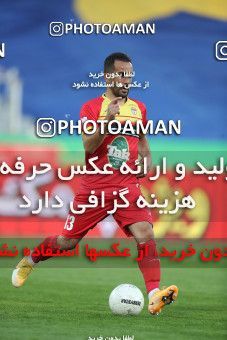 1606474, Tehran, , لیگ برتر فوتبال ایران، Persian Gulf Cup، Week 17، Second Leg، Esteghlal 1 v 0 Foulad Khouzestan on 2021/03/06 at Azadi Stadium
