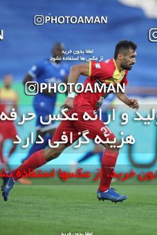 1606418, Tehran, , لیگ برتر فوتبال ایران، Persian Gulf Cup، Week 17، Second Leg، Esteghlal 1 v 0 Foulad Khouzestan on 2021/03/06 at Azadi Stadium