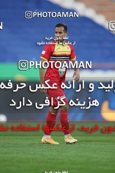 1606426, Tehran, , لیگ برتر فوتبال ایران، Persian Gulf Cup، Week 17، Second Leg، Esteghlal 1 v 0 Foulad Khouzestan on 2021/03/06 at Azadi Stadium