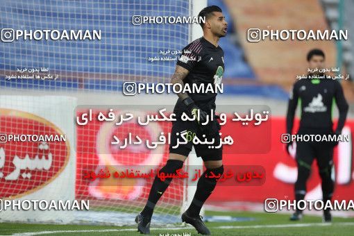 1606416, Tehran, , لیگ برتر فوتبال ایران، Persian Gulf Cup، Week 17، Second Leg، Esteghlal 1 v 0 Foulad Khouzestan on 2021/03/06 at Azadi Stadium