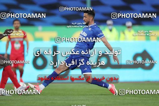 1606458, Tehran, , لیگ برتر فوتبال ایران، Persian Gulf Cup، Week 17، Second Leg، Esteghlal 1 v 0 Foulad Khouzestan on 2021/03/06 at Azadi Stadium