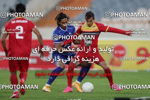 1606455, Tehran, , لیگ برتر فوتبال ایران، Persian Gulf Cup، Week 17، Second Leg، Esteghlal 1 v 0 Foulad Khouzestan on 2021/03/06 at Azadi Stadium