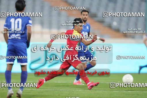 1606428, Tehran, , لیگ برتر فوتبال ایران، Persian Gulf Cup، Week 17، Second Leg، Esteghlal 1 v 0 Foulad Khouzestan on 2021/03/06 at Azadi Stadium