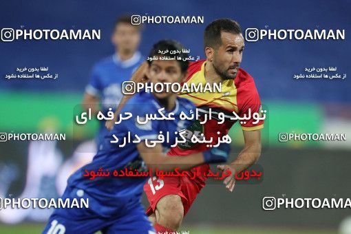 1606427, Tehran, , لیگ برتر فوتبال ایران، Persian Gulf Cup، Week 17، Second Leg، Esteghlal 1 v 0 Foulad Khouzestan on 2021/03/06 at Azadi Stadium