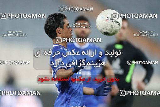 1606391, Tehran, , لیگ برتر فوتبال ایران، Persian Gulf Cup، Week 17، Second Leg، Esteghlal 1 v 0 Foulad Khouzestan on 2021/03/06 at Azadi Stadium