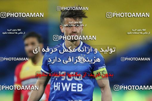 1606340, Tehran, , لیگ برتر فوتبال ایران، Persian Gulf Cup، Week 17، Second Leg، Esteghlal 1 v 0 Foulad Khouzestan on 2021/03/06 at Azadi Stadium
