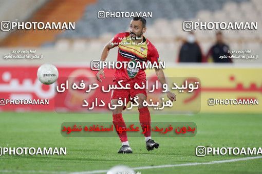 1606649, Tehran, , لیگ برتر فوتبال ایران، Persian Gulf Cup، Week 17، Second Leg، Esteghlal 1 v 0 Foulad Khouzestan on 2021/03/06 at Azadi Stadium