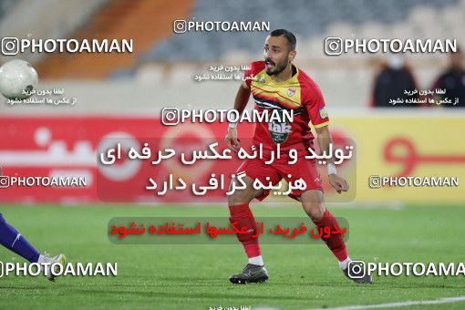 1606660, Tehran, , لیگ برتر فوتبال ایران، Persian Gulf Cup، Week 17، Second Leg، Esteghlal 1 v 0 Foulad Khouzestan on 2021/03/06 at Azadi Stadium