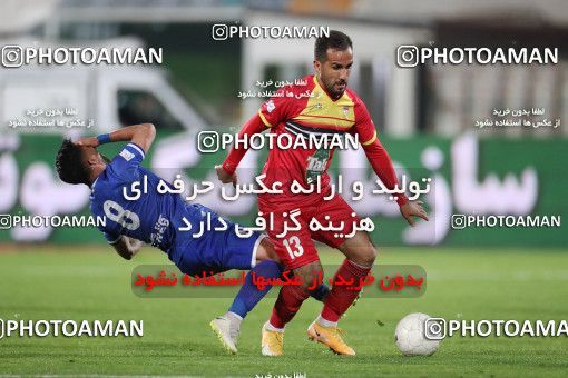 1606622, Tehran, , لیگ برتر فوتبال ایران، Persian Gulf Cup، Week 17، Second Leg، Esteghlal 1 v 0 Foulad Khouzestan on 2021/03/06 at Azadi Stadium