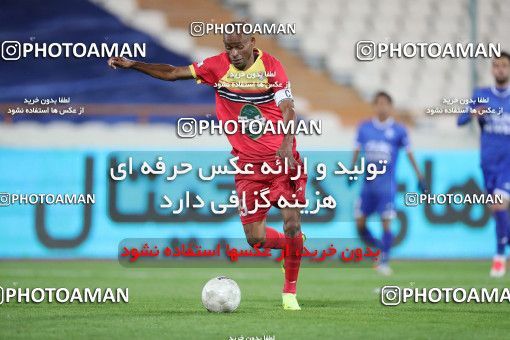 1606607, لیگ برتر فوتبال ایران، Persian Gulf Cup، Week 17، Second Leg، 2021/03/06، Tehran، Azadi Stadium، Esteghlal 1 - 0 Foulad Khouzestan