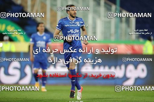 1606704, Tehran, , لیگ برتر فوتبال ایران، Persian Gulf Cup، Week 17، Second Leg، Esteghlal 1 v 0 Foulad Khouzestan on 2021/03/06 at Azadi Stadium