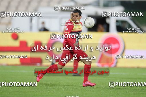1606667, Tehran, , لیگ برتر فوتبال ایران، Persian Gulf Cup، Week 17، Second Leg، Esteghlal 1 v 0 Foulad Khouzestan on 2021/03/06 at Azadi Stadium