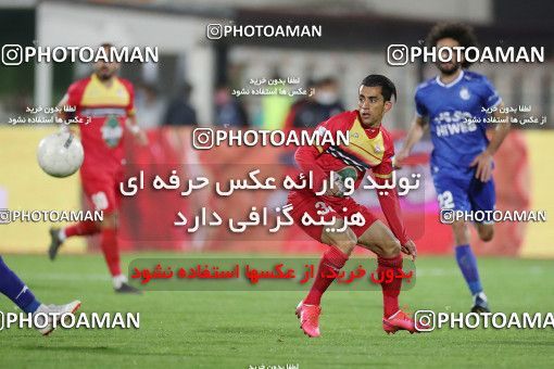 1606691, Tehran, , لیگ برتر فوتبال ایران، Persian Gulf Cup، Week 17، Second Leg، Esteghlal 1 v 0 Foulad Khouzestan on 2021/03/06 at Azadi Stadium