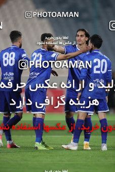 1606788, Tehran, , لیگ برتر فوتبال ایران، Persian Gulf Cup، Week 17، Second Leg، Esteghlal 1 v 0 Foulad Khouzestan on 2021/03/06 at Azadi Stadium