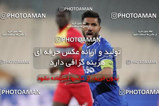 1606752, Tehran, , لیگ برتر فوتبال ایران، Persian Gulf Cup، Week 17، Second Leg، Esteghlal 1 v 0 Foulad Khouzestan on 2021/03/06 at Azadi Stadium