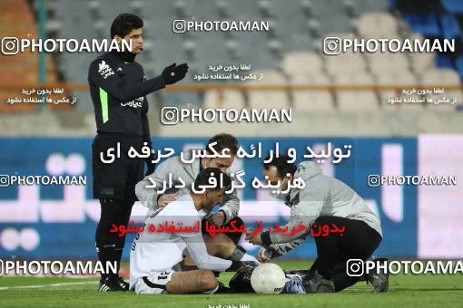1606793, Tehran, , لیگ برتر فوتبال ایران، Persian Gulf Cup، Week 17، Second Leg، Esteghlal 1 v 0 Foulad Khouzestan on 2021/03/06 at Azadi Stadium