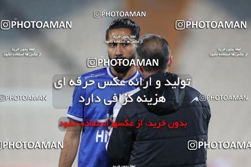 1606742, Tehran, , لیگ برتر فوتبال ایران، Persian Gulf Cup، Week 17، Second Leg، Esteghlal 1 v 0 Foulad Khouzestan on 2021/03/06 at Azadi Stadium