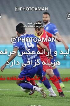 1606743, Tehran, , لیگ برتر فوتبال ایران، Persian Gulf Cup، Week 17، Second Leg، Esteghlal 1 v 0 Foulad Khouzestan on 2021/03/06 at Azadi Stadium