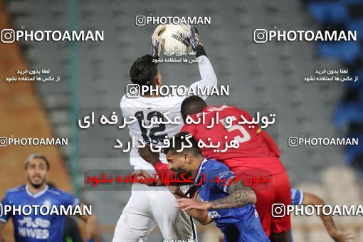 1606733, Tehran, , لیگ برتر فوتبال ایران، Persian Gulf Cup، Week 17، Second Leg، Esteghlal 1 v 0 Foulad Khouzestan on 2021/03/06 at Azadi Stadium