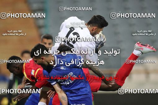 1606757, Tehran, , لیگ برتر فوتبال ایران، Persian Gulf Cup، Week 17، Second Leg، Esteghlal 1 v 0 Foulad Khouzestan on 2021/03/06 at Azadi Stadium