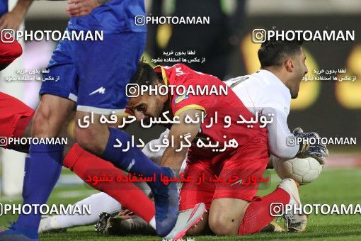 1606768, Tehran, , لیگ برتر فوتبال ایران، Persian Gulf Cup، Week 17، Second Leg، Esteghlal 1 v 0 Foulad Khouzestan on 2021/03/06 at Azadi Stadium