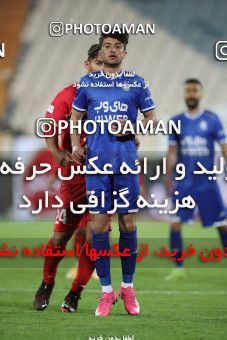 1606760, Tehran, , لیگ برتر فوتبال ایران، Persian Gulf Cup، Week 17، Second Leg، Esteghlal 1 v 0 Foulad Khouzestan on 2021/03/06 at Azadi Stadium