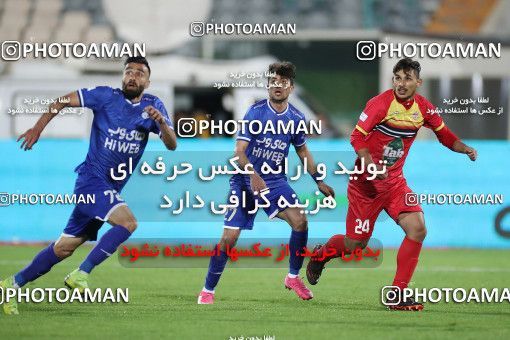 1606773, Tehran, , لیگ برتر فوتبال ایران، Persian Gulf Cup، Week 17، Second Leg، Esteghlal 1 v 0 Foulad Khouzestan on 2021/03/06 at Azadi Stadium
