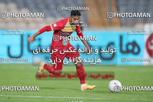 1606824, Tehran, , لیگ برتر فوتبال ایران، Persian Gulf Cup، Week 17، Second Leg، Esteghlal 1 v 0 Foulad Khouzestan on 2021/03/06 at Azadi Stadium