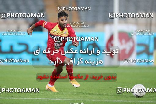 1606845, Tehran, , لیگ برتر فوتبال ایران، Persian Gulf Cup، Week 17، Second Leg، Esteghlal 1 v 0 Foulad Khouzestan on 2021/03/06 at Azadi Stadium