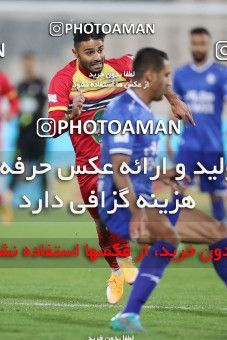 1606777, Tehran, , لیگ برتر فوتبال ایران، Persian Gulf Cup، Week 17، Second Leg، Esteghlal 1 v 0 Foulad Khouzestan on 2021/03/06 at Azadi Stadium