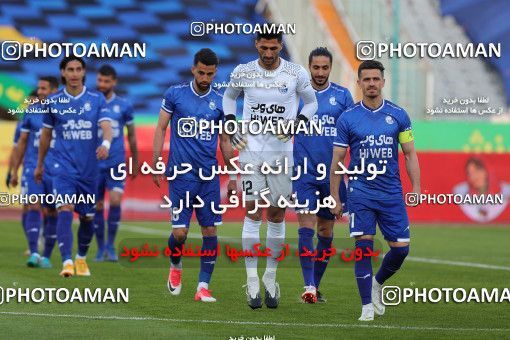 1605573, Tehran, , لیگ برتر فوتبال ایران، Persian Gulf Cup، Week 17، Second Leg، Esteghlal 1 v 0 Foulad Khouzestan on 2021/03/06 at Azadi Stadium